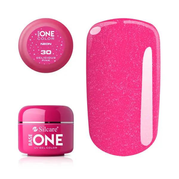Gel Uv Color Base One Silcare Delicious Pink